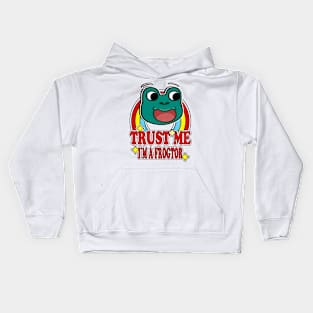 Trust Me I'm a Frogtor Kids Hoodie